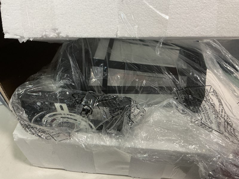 Condition photo showing New/Like New for VIANIS Large Outdoor Light Fixture, Black Modern Dusk to Dawn Outside Lighting with Transparent Tempered Glass, Aluminum Waterproof and Anti-Rust Exterior Lighting Fixtures for Porch, Garden, Doorway Black D2D Large 1-Pack