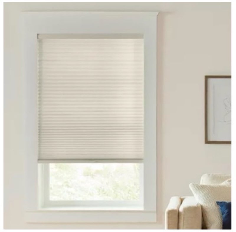 Cordless Cellular Shades 34W x 48H beige