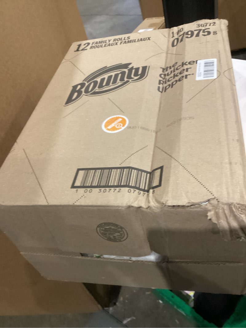 Condition photo showing Good Condition for Bounty 12 Roll (OLD PRODUCT) Family 117 sheet (Pack of 12)