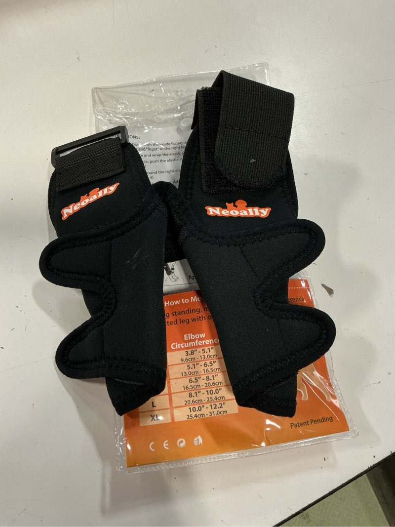 Condition photo showing Good Condition for neoally dog elbow brace protector pads for canine elbow and shoulder support elbow hygroma, dysplasia, osteoarthritis, elbow calluses, pressure sores and shoulder dislocation - s pair