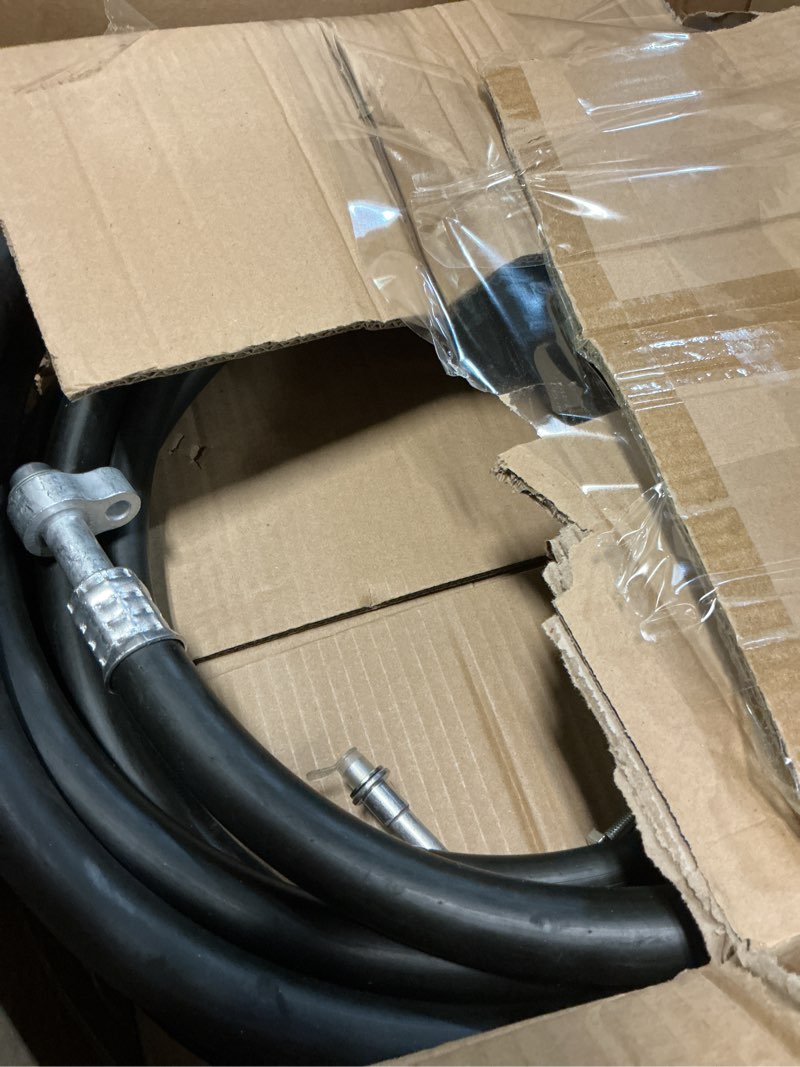 Condition photo showing As Is for margar yte33439 rear air conditioning hose kit fits 2007-2014 chevrolet tahoe, yukon, and cadillac escalade short wheelbase suvs replaces 19257317/19257318/15-33439