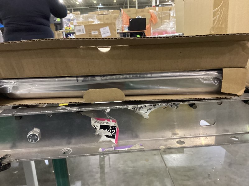Condition photo showing New/Like New for Baking Sheet Set of 2, Bastwe 18 inch Commercial Grade Stainless Steel Baking Pan, Professional Bakeware Oven Tray, Healthy & Non-toxic, Rust Free & Mirror Finish, Easy Clean & Dishwasher Safe
