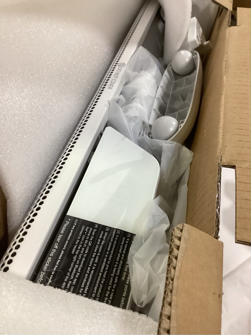 Condition photo showing Good Condition for Ballu Mica Infrared Panel Space Heater for Large Room,Smart Quiet Heater with Programmable Thermostat,WiFi App Control,Inverter Energy Efficient for Indoor Use,Compatible with Alexa,White