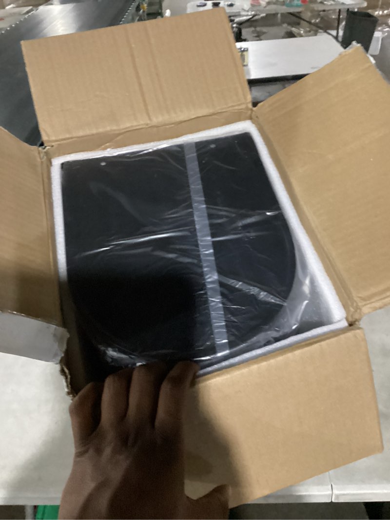 Condition photo showing Good Condition for large mailboxes for outside, black galvanized steel post mount mailboxes, rust-resistant large capacity metal mail boxes for house outside, 22 x 10.7 x 8.9 inches