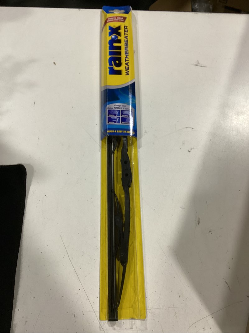 Condition photo showing New/Like New for rain-x rx30216 weatherbeater wiper blades, 16" windshield wipers (pack of 1), automotive replacement windshield wiper blades that meet or exceed oem quality and durability standards 16" pack of 1