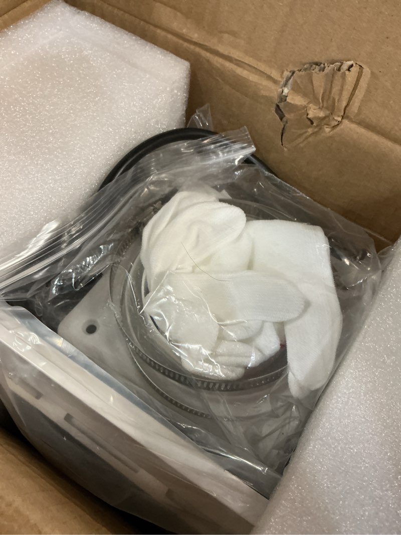 Condition photo showing Good Condition for 12" ultra quiet bathroom exhaust fan with 6500k led light, 1.0 sone 120 cfm, 10x10 mount, 1500 lm ceiling ventilation fan, energy efficient (3500k-black)