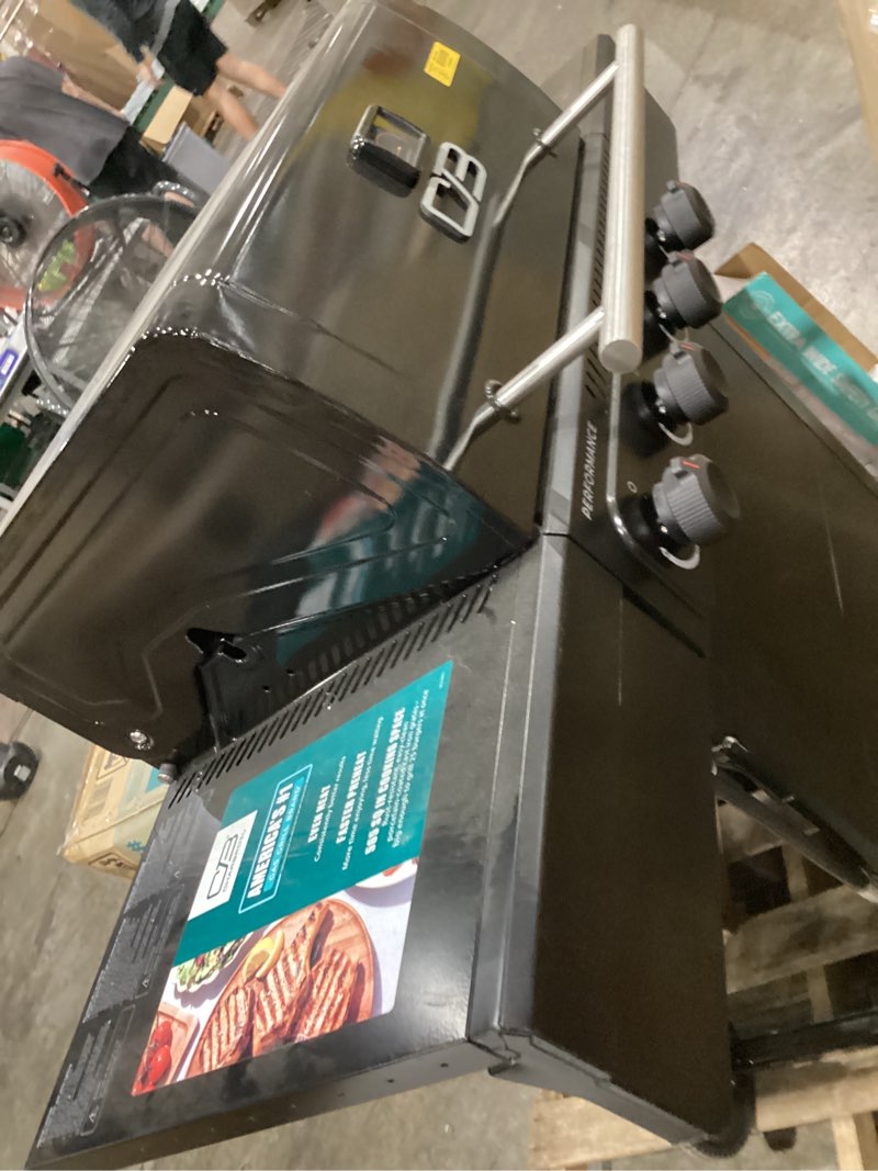Condition photo showing As Is for charbroil performance series black 4 -burner liquid propane gas grill 