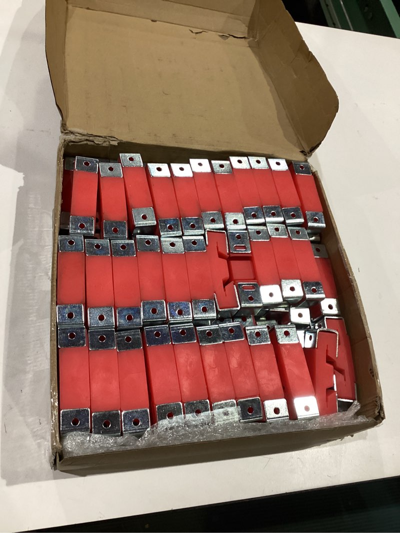 Condition photo showing As Is for leifide 100 pack sound isolation clips sound proofing mounting blocking clips reduces noisy neighbors soundproofing resilient channel for home office apartment recording studio walls and ceilings
