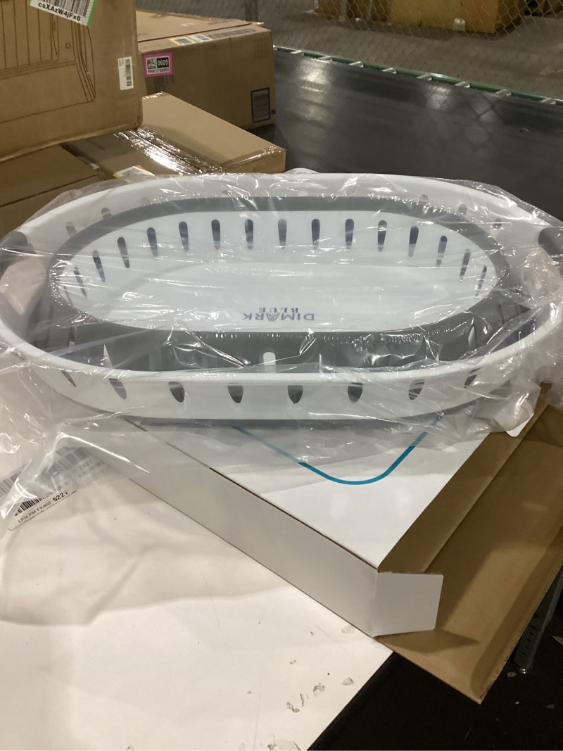 Condition photo showing New/Like New for ONYX Model – Large Collapsible Laundry Basket, Foldable Plastic Laundry Hamper with Handles, Space-Saving Waterproof Clothes Bin for Home, Bedroom, Bathroom or Laundry Room – 45L