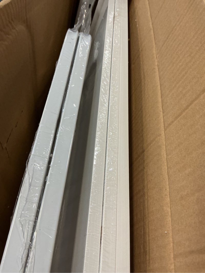 Condition photo showing Good Condition for Large Printer Stand with Storage Shelf, 23.6" W x 18.9" D Printer Cart with Wheels, 3 Tier Mobile Printer Table for Home Office,Stands for Heat Press Scanner Fax (White) White Large