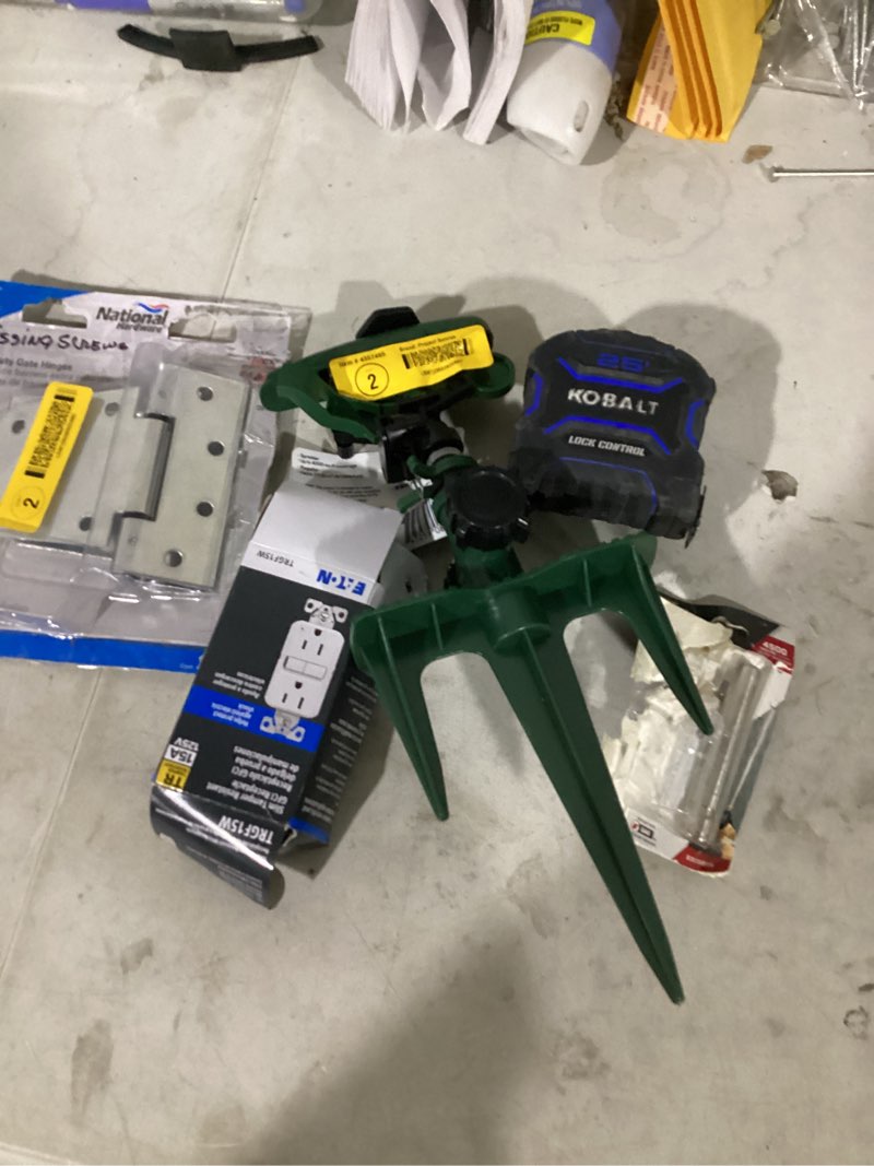 assorted home improvement items