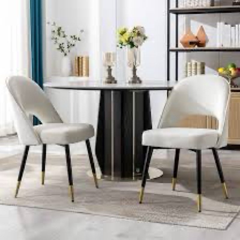 Open Back Modern Dining Chair