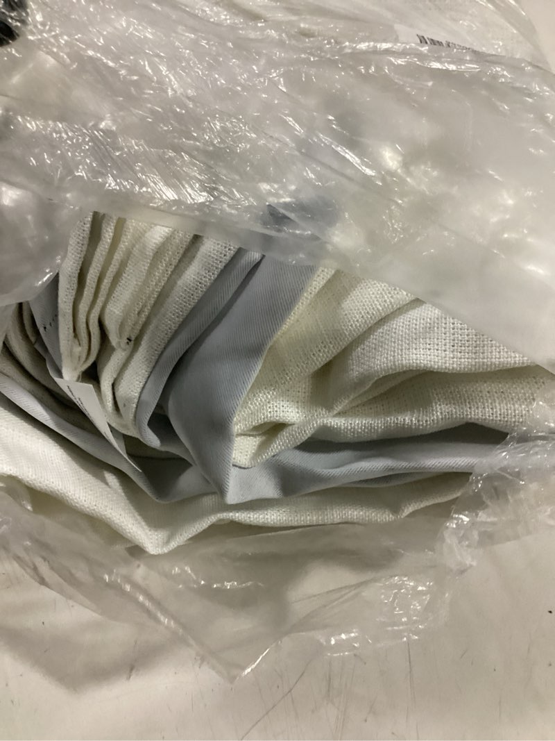 Condition photo showing Good Condition for european linen room darkening curtain - single panel