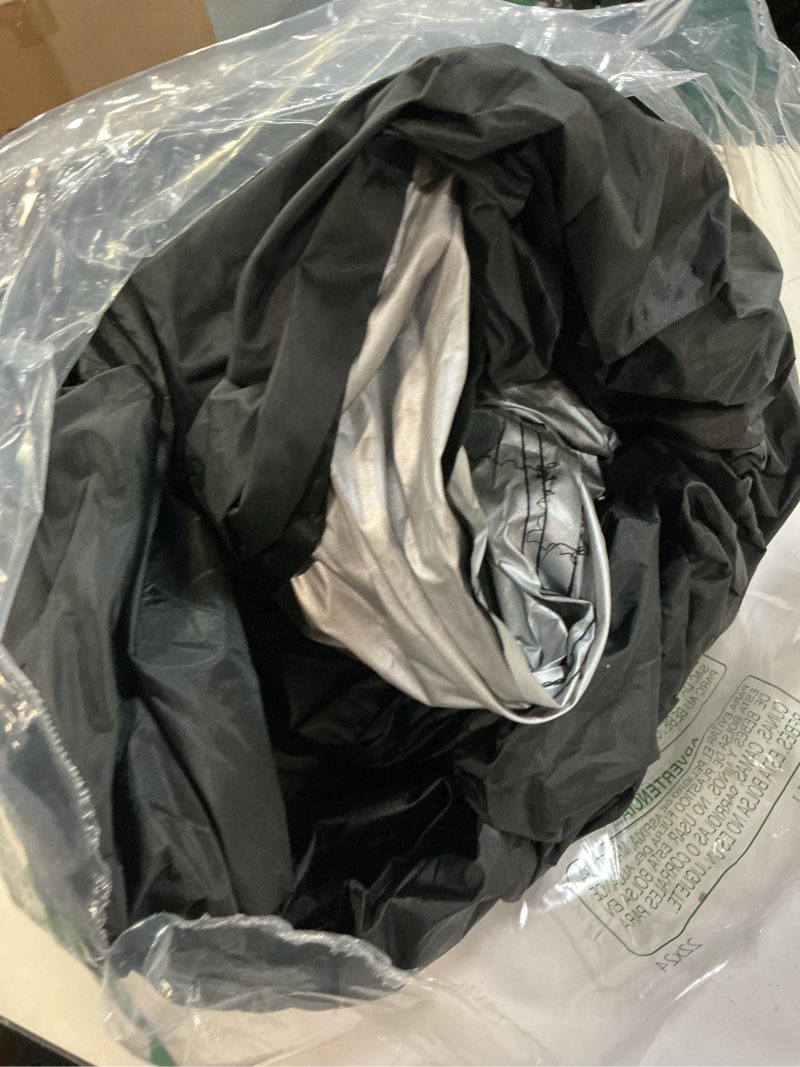 Condition photo showing As Is for uxcell Car Cover Waterproof All Weather for Car, Full Car Cover Rain Sun Protection Universal Fit for Sedan 178''-185'' 185"L