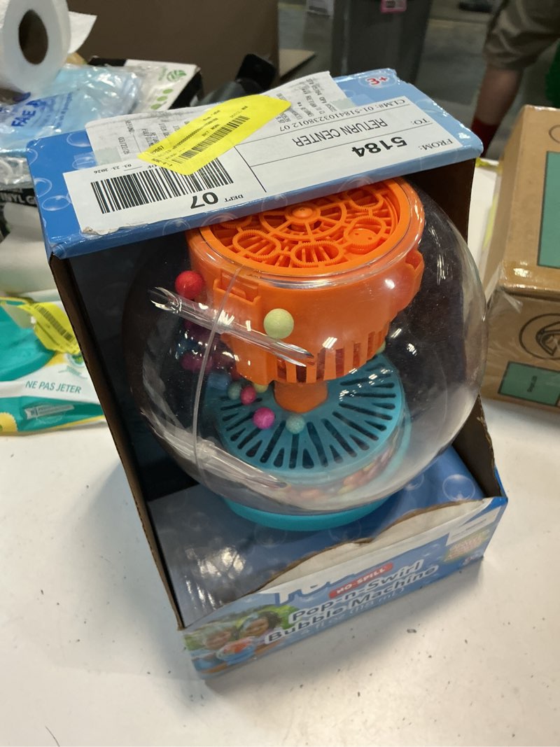 Condition photo showing Good Condition for no brand import ex little kids inc. pop n swirl bubble machine for fun outdoor play