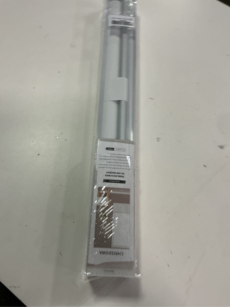 Condition photo showing Good Condition for ChrisDowa Cordless Free-Stop 100% Blackout Blinds for Windows, Roller Windows Shades with Thermal Insulated, UV Protection Fabric for Living Room, Office and Home. Easy to Install.White,20" W X 72" H
