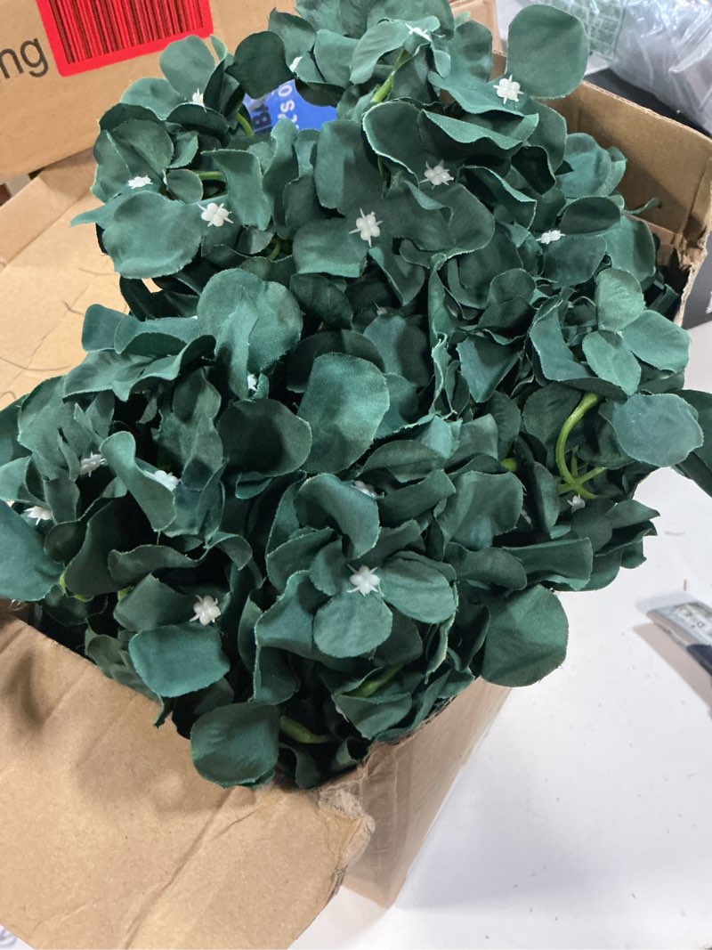 Condition photo showing Good Condition for zeyune 120 pcs eucalyptus leaves stems artificial silver dollar eucalyptus wedding bouquets greenery arrangements faux stems seeded eucalyptus faux wedding decor, 3 kinds