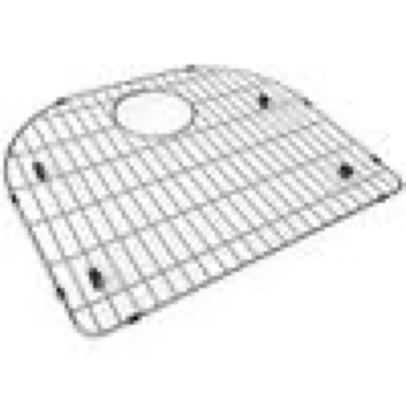 17.5 in. x 10.125 in. Bottom Grid for Kitchen Sink in Stainless Steel