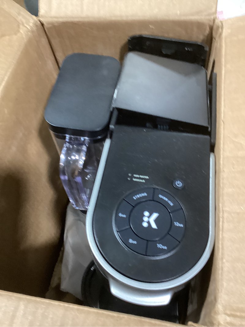 Condition photo showing As Is for Keurig K-Supreme Single Serve K-Cup Pod Coffee Maker, MultiStream Technology, 4 Brew Sizes, 66oz Dual-Position Removable Reservoir, Black Black Coffee Maker