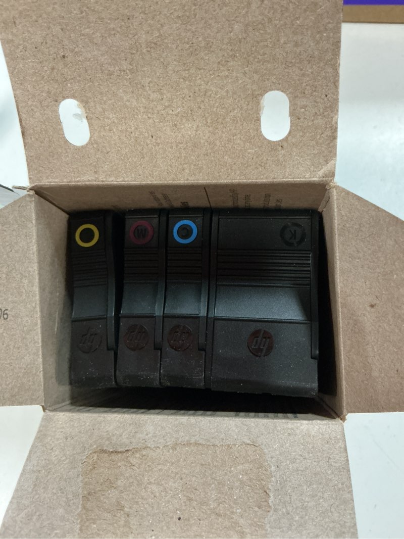 Condition photo showing New/Like New for hp 932xl black high-yield & 933 cyan magenta 1981400