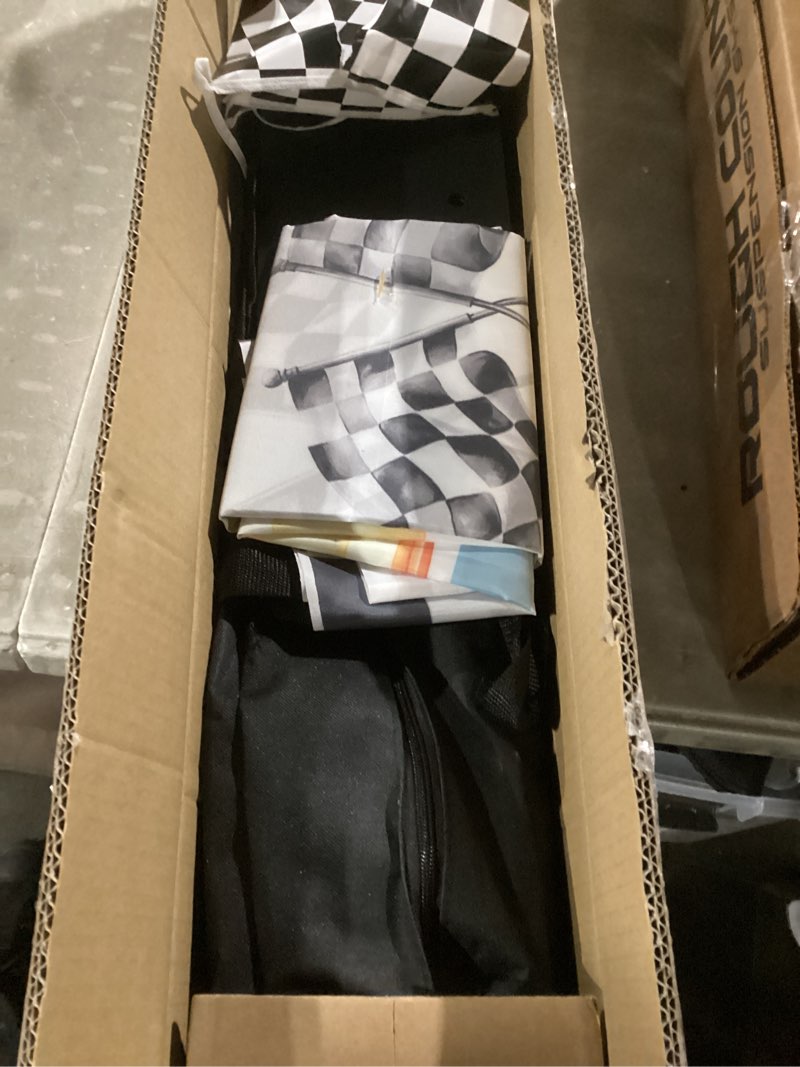 Condition photo showing As Is for pipe and drape photography backdrop stand kit adjustable photo background stand 10ft x 6.5ft with metal base for parties weddings birthday party events photo booth