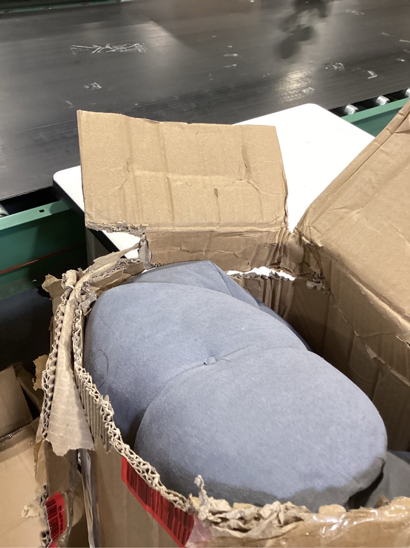 Condition photo showing Good Condition for aboron xxl camping cot for adults 900lbs - 78"×32" oversized folding bed with mattress pad, heavy duty 1200d oxford outdoor cot with carry bag 1 u cobalt blue