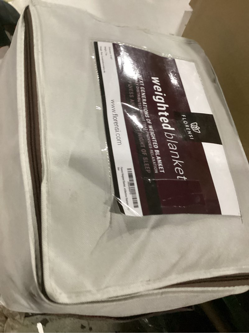 Condition photo showing Good Condition for weighted blanket