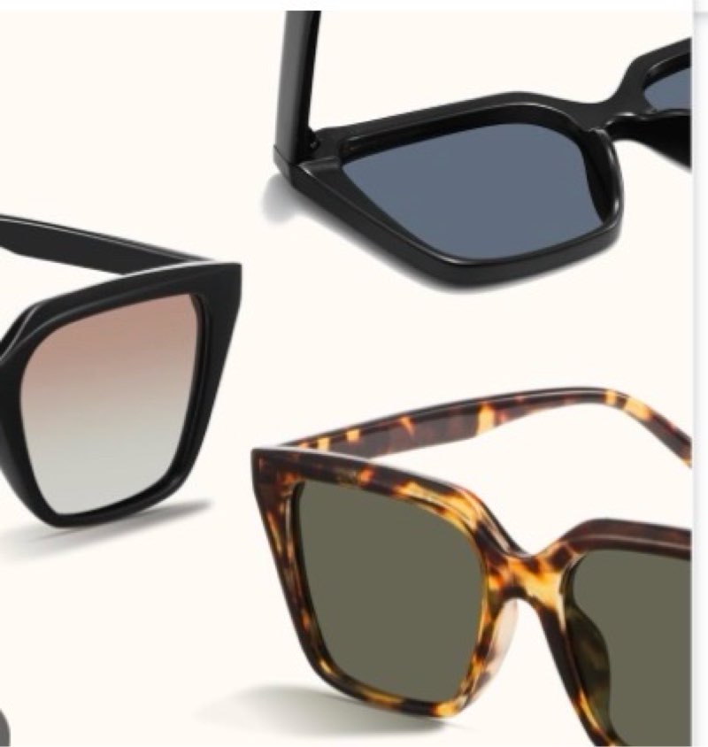 Miyya sunglasses, 4 pairs 