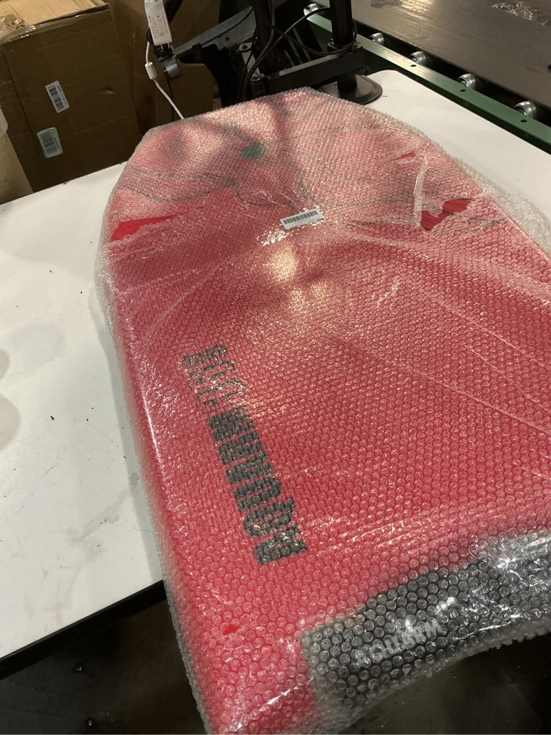 Condition photo showing Good Condition for xpe bodyboard 33-inch/36-inch/41-inch bodyboarding with premium wrist leash and fin tethers, super lightweight & slick bottom perfect surfing for kids teens and adults red 36 inch