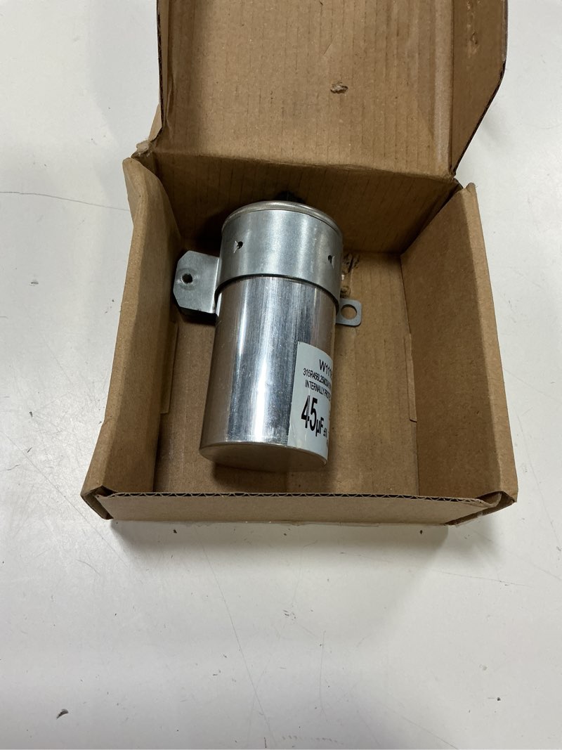 Condition photo showing As Is for w11428524 w11162561 w10866238 washing machine run capacitor replacement for whirlpool washer capacitor, replace w11175257 ap6981681 ps12745632 eap12745632, fit for whirlpool maytag kenmore
