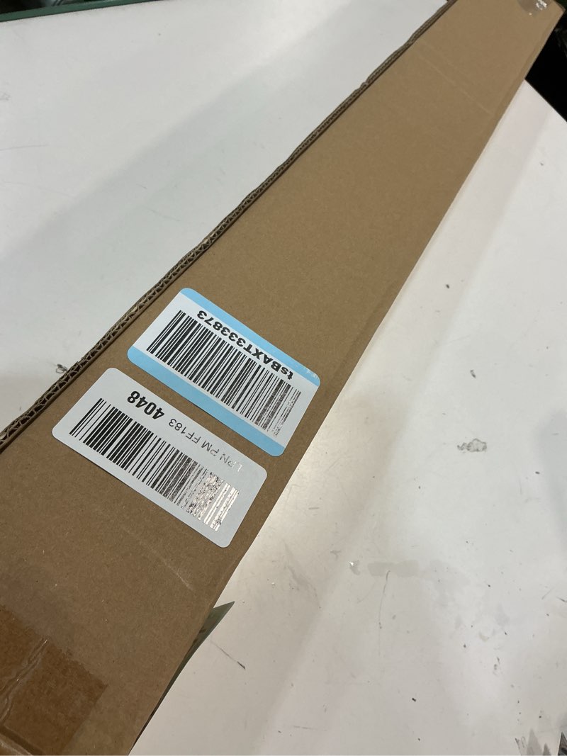 Condition photo showing New/Like New for Madison Park Cordless Roman Shades, Total Blackout Window Blind Privacy Window Shades, Thermal Insulated Cordless Window Treatment for Bedroom, Living Room, Quincy, Single Panel 31" W X 64" H Linen