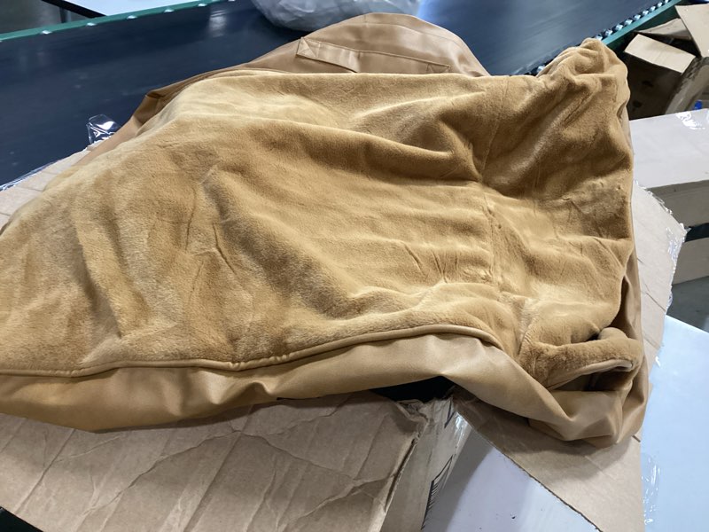 Condition photo showing Good Condition for noah & paw machine washable orthopedic sofa dog bed, camel, medium