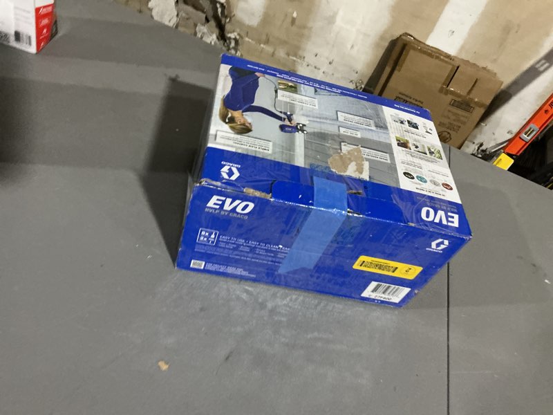 Condition photo showing As Is for graco evo electric handheld hvlp paint sprayer (compatible with stains)