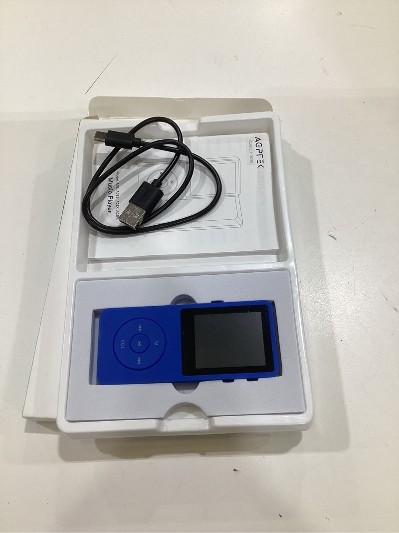 Condition photo showing Good Condition for agptek a02s 16gb mp3 player, 70 hours playback lossless sound music player, supports up to 128gb, dark blue 16gb deep blue