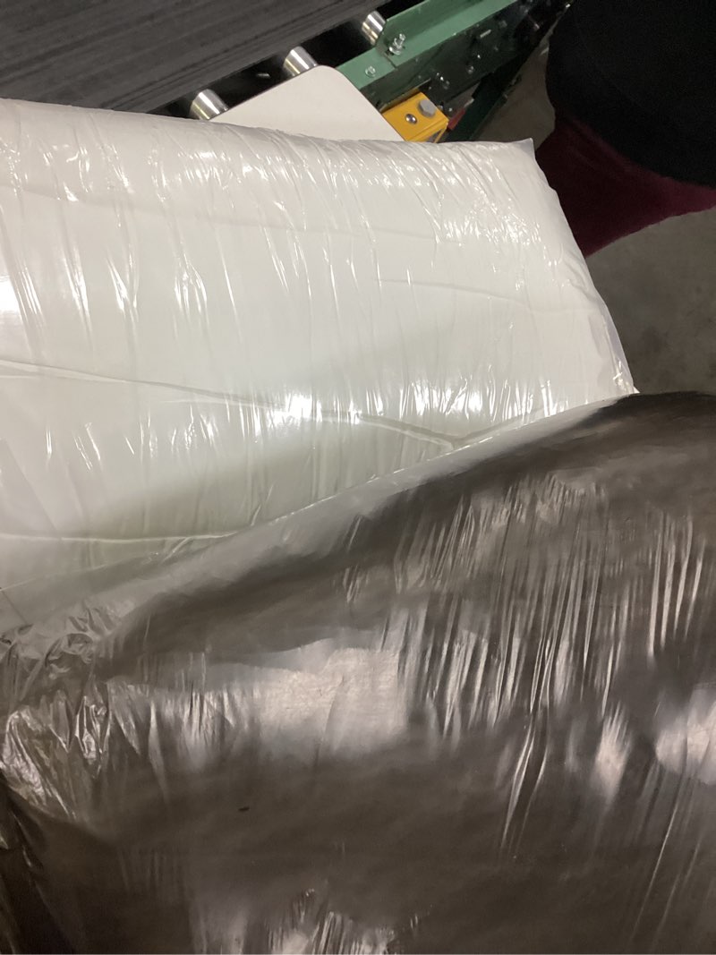 Condition photo showing As Is for MIULEE 26x26 Inch Euro Pillows Inserts, Pack of 2 Down Alternative Virgin Filling Comfy Support Throw Pillows for Sofa Couch Bed 2 26x26