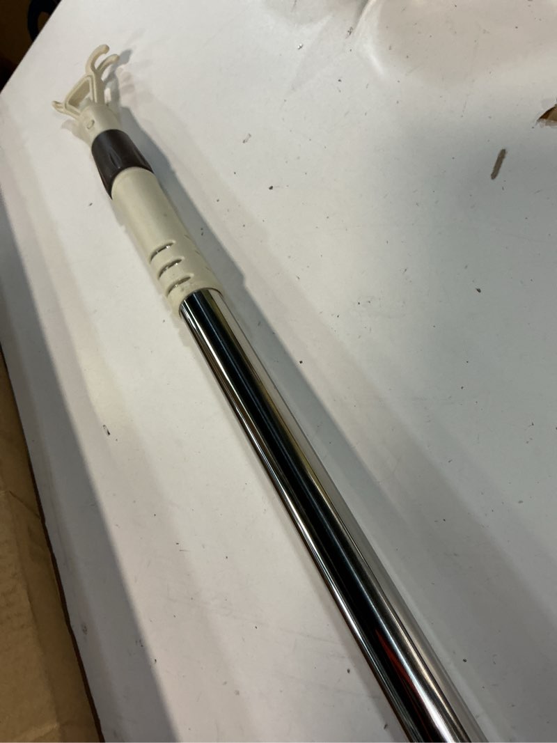 Condition photo showing Good Condition for reallnaive 1 pack telescoping skylight pole with hook up 47 to 138 inch wand for blinds tension rod blinds shades stainless steel adjustable curtain pull wand for skylight cordless window (beige) 1 beige up 47 to 138 inch