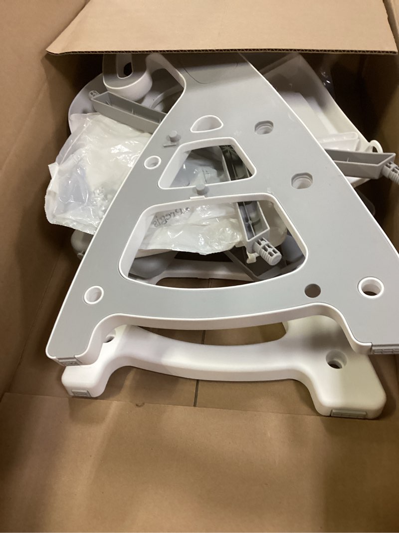 Condition photo showing Good Condition for Primlect Potty Training Seat, 2-in-1 Toddler Toilet Seat with Step Stool, Ultra-Stable Potty Chair Attachment, Adjustable Seat and Step Ladder, Non-Slip Design, Splash Guard for Boys and Girls(Grey) Gray