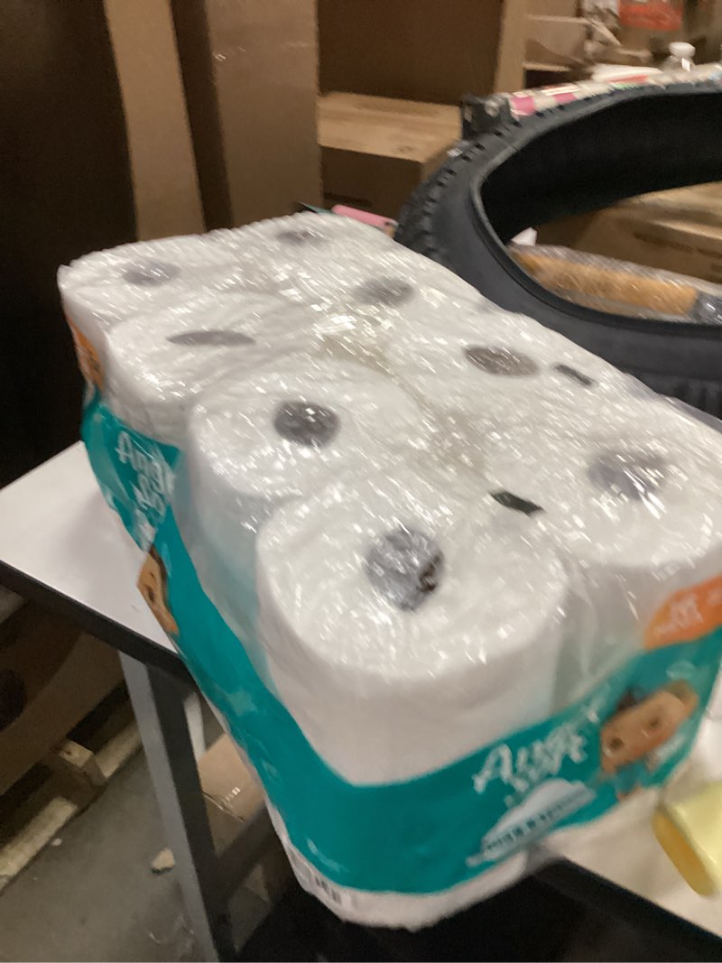 Condition photo showing New/Like New for angel soft toilet paper, 16 mega rolls = 64 regular rolls, soft and strong toilet tissue 20 sheet (pack of 16)
