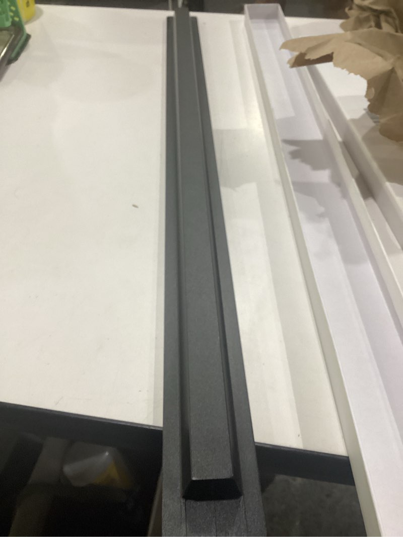 Condition photo showing New/Like New for 30" slide-in range rear filler kit, stove gap universal trapezoidal filling strips, cooktop trim kit between stove and backsplash w10113901a for whlrlpool & most brand (black-30in)