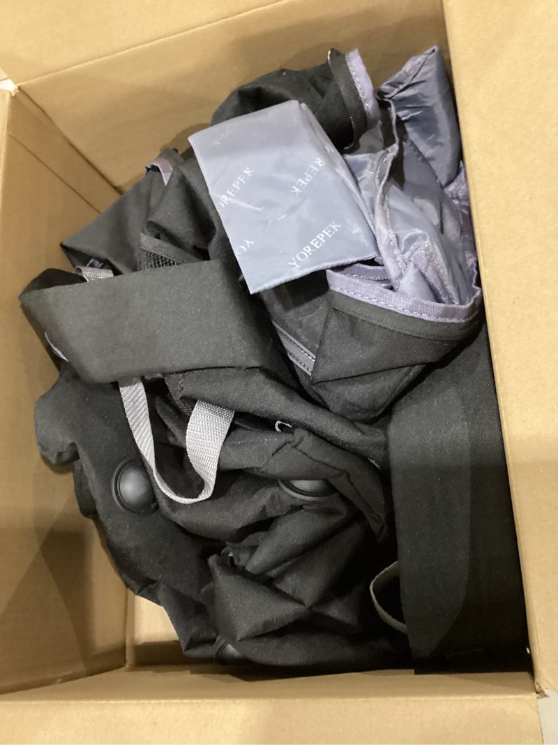 Condition photo showing Good Condition for YOREPEK Padded Car Seat Travel Bag Backpack for Airplane, Heavy Duty Car Seat Bags for Air Travel, Carseat Cover for Airplane Travel with Shoulder Strap, Car Seats Carrier for Airport, Black