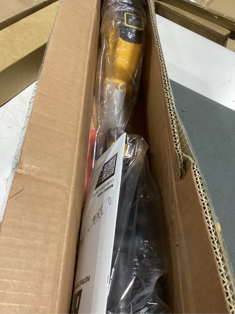Condition photo showing Good Condition for leaf blower cordless for dewalt 20v max battery, 31000rpm brushless motor, 650cfm / 280mph, 60° adjustable head, telescopic pole & 3-speed electric blowers for lawn care, wet leaves, snow removal 650 cfm pole blower for dewalt 20v upgraded