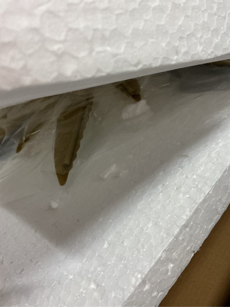 Condition photo showing New/Like New for lafocuse 23 inch silent large wall clock for living room décor, decorative mid century wall clock, sunburst starburst wall clocks battery operated, modern art deco colorful