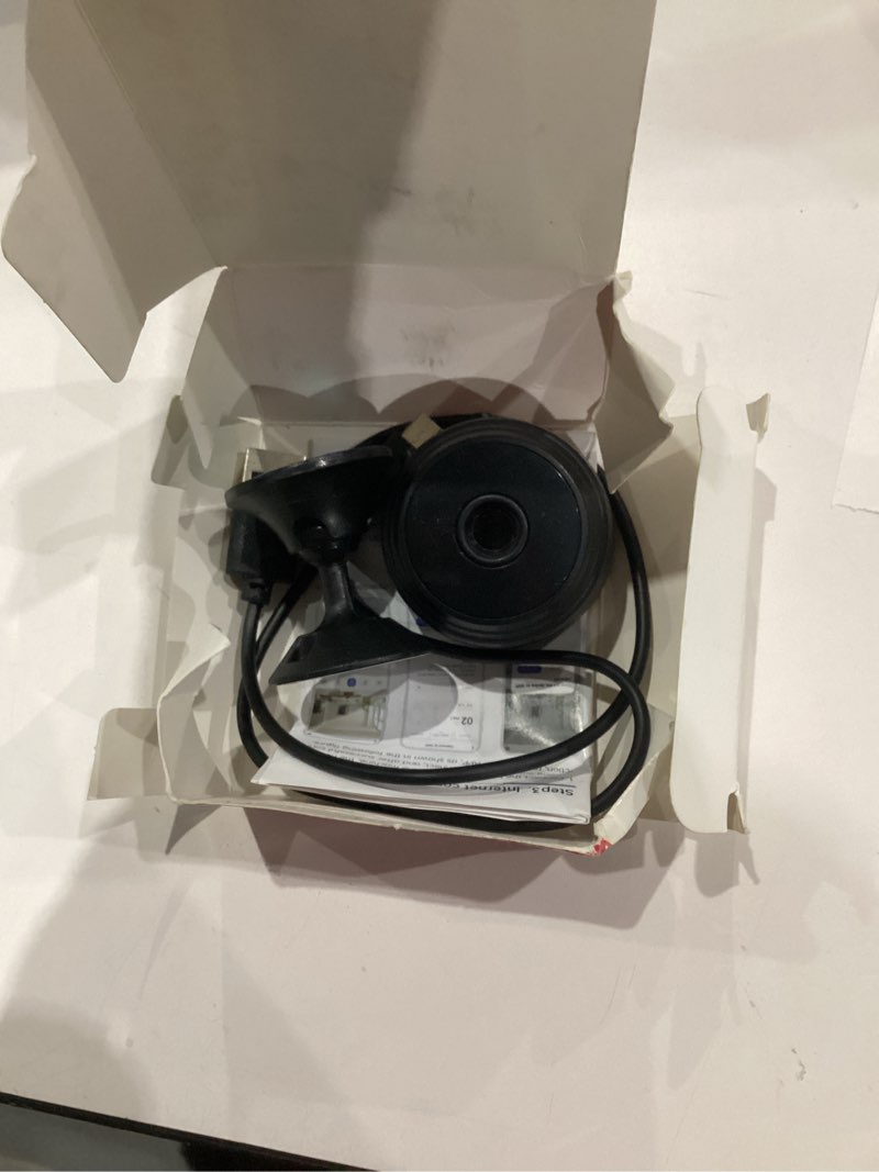 Condition photo showing As Is for YISPK Hidden Camera,1080P HD WiFi Mini Nanny Cam with Night Vision & Motion Detection - Indoor/Outdo