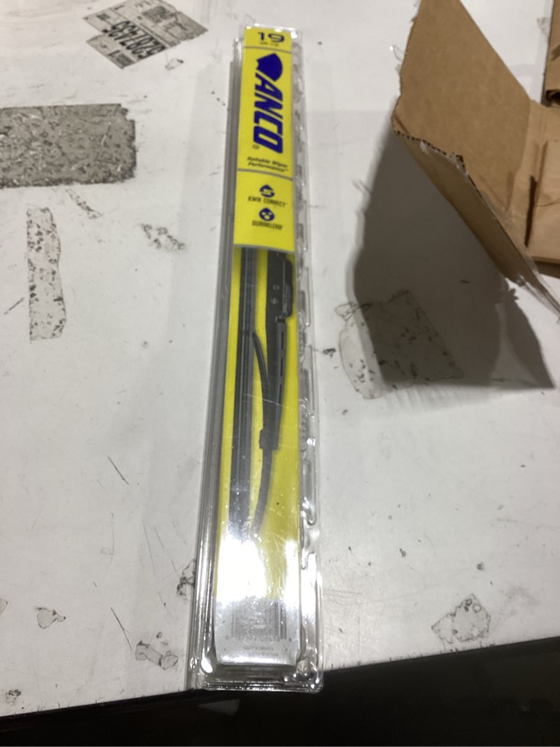 Condition photo showing Good Condition for 19" and 19" windshield wipers blades, oem quality premium all-seasons wiper blades,original equipment automotive replacement windshield wiper blades for my car (set of 2) u/j hook 19"+19"(pair for front windshield)