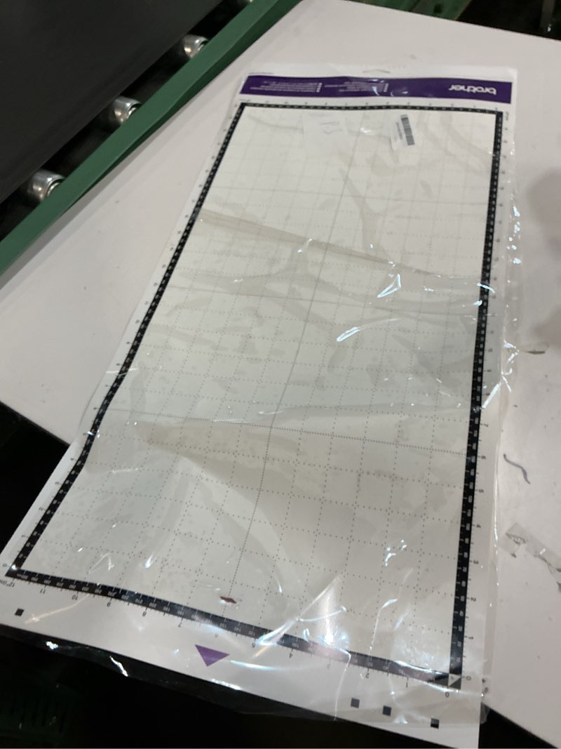Condition photo showing Good Condition for Brother ScanNCut DX Mat CADXMATSTD24, Large 12" x 24" Standard Tack Adhesive for Cardstock, Vinyl, Foam and More, Replacement Accessory