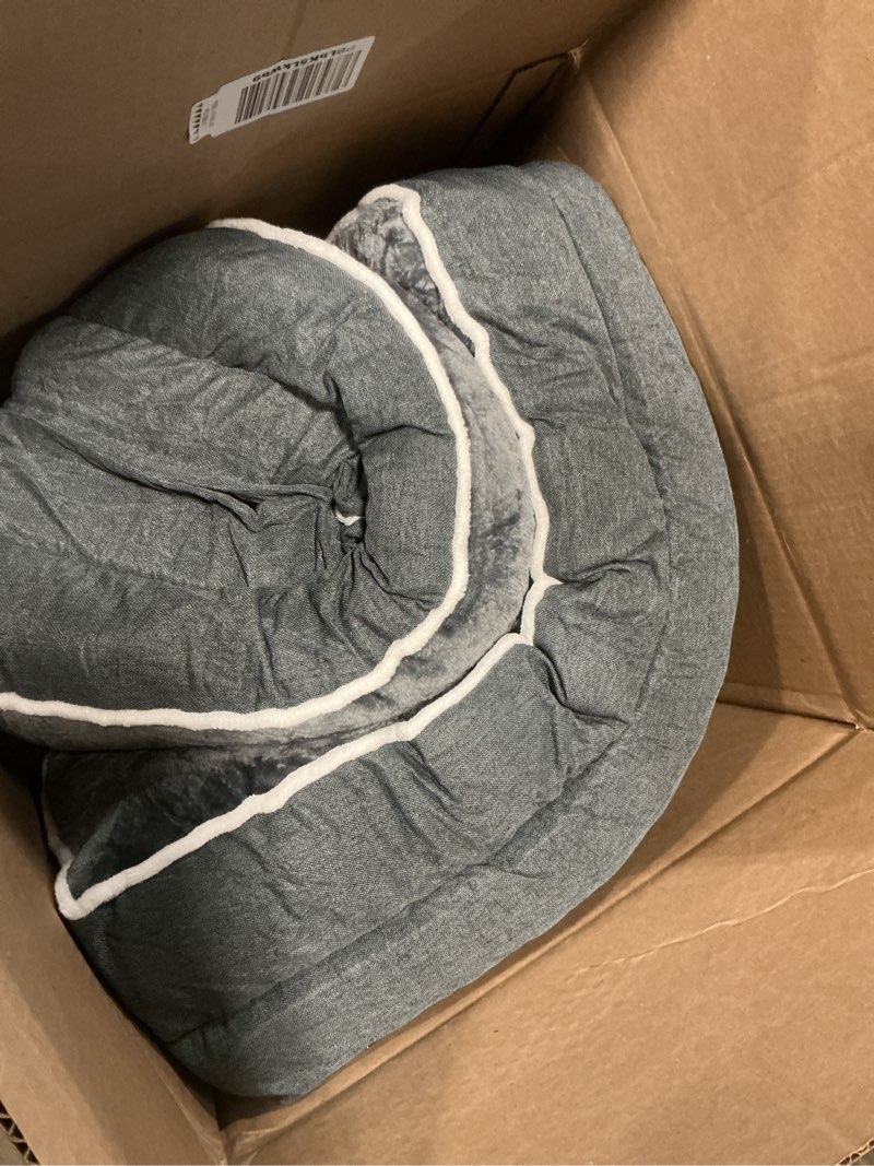 Condition photo showing Good Condition for Homemate Dog Bed Large Sized Dog: 42x30 inch Orthopedic Large Dogs Bed XL Outdoor Pet Cat Bed Sofa Supplies with Toy Dogs Crate Pad Couch with Removable Washable Cover & Non-Slip Botton Dark Grey 42.0"Lx30.0"Wx7.0"H 00-Dark Grey