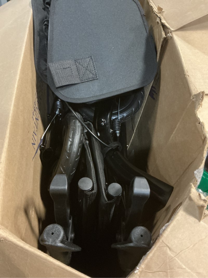Condition photo showing As Is for walkers for seniors, rollator walker with seat, 12" big rubber wheels all terrain rolling walker with backrest, foldable rollator walker, reinforced aluminum frame, black