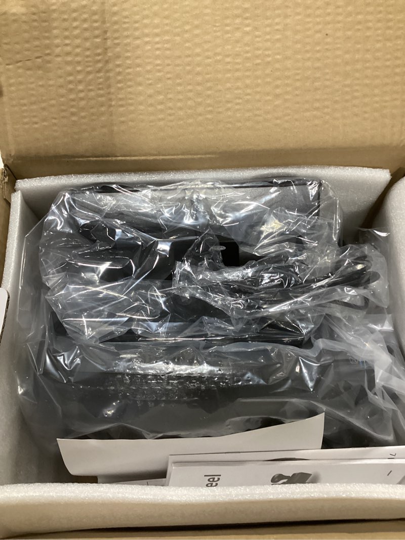 Condition photo showing Good Condition for DOYO Racing Wheel PC, Xbox Steering Wheel and Pedals, 270° Driving Force Sim Gaming Steering Wheel for PC/PS4/XBOX One/PS3/XBOX 360/Nintendo Switch/Android Racing Games