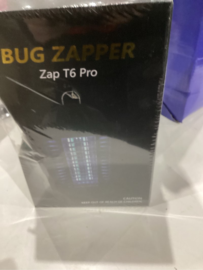 Condition photo showing New/Like New for GOOTOP Bug Zapper Outdoor, Mosquito Zapper, 3 Prong Plug in Electric Fly Zapper, Mosquito Killer, Fly Traps, Flying Insects Zapper Indoor Outdoor 90-130V, 4200V, ABS Plastic Outer (Black)