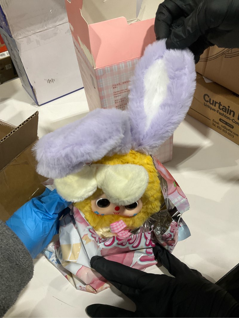 Condition photo showing As Is for Baby Three Lily Rabbit Town Series 2 Plush Blind Box 1Pc (1 of 12 Possible Styles) Kawaii Cute Blind Box Figures, Random Design Action Figures Collectible Toys Home Decorations 1Pc Series 2(V2)